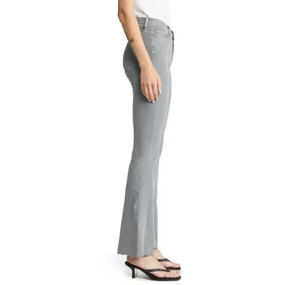 MOTHER The Weekender Fray in Lead Gray (26" waist) - Picture 5 of 14